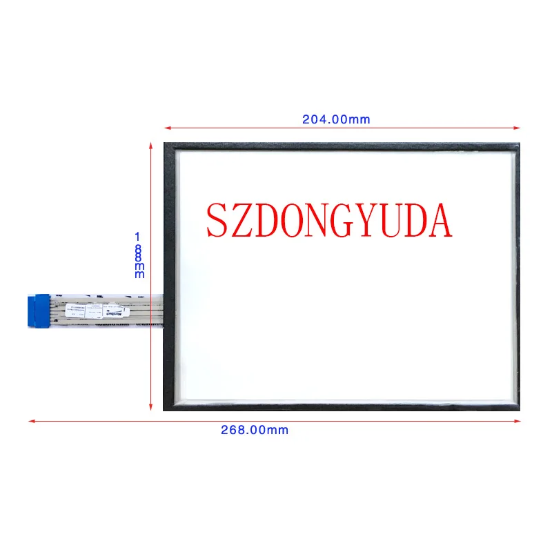 

New Touchpad 12.1 Inch 8-Line 268*204 For AMT-98966 AMT98966 AMT 98966 Touch Screen Digitizer Glass Panel Sensor