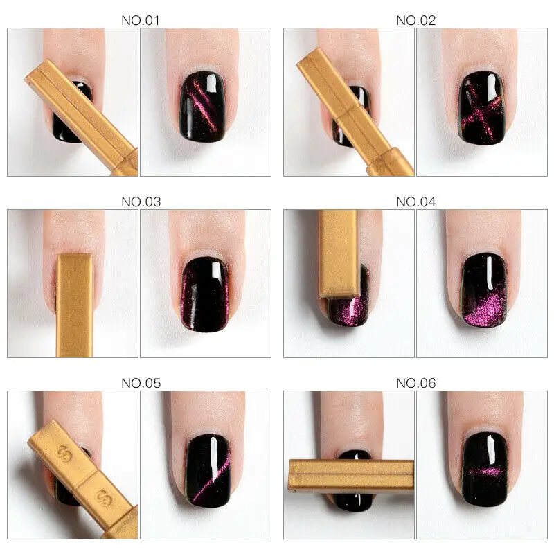 Магнитная 3d ручка кошачий глаз для дизайна ногтей|Магнитная палочка гель лака| |