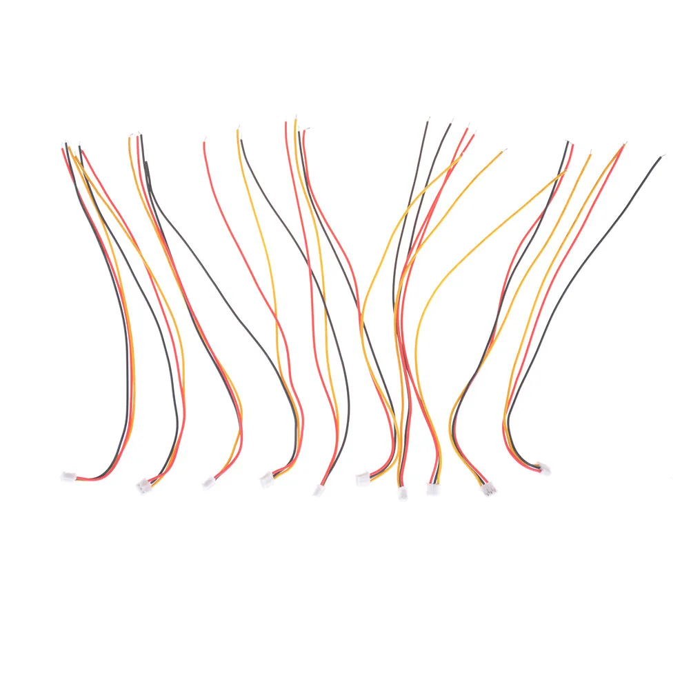 10 шт./лот Новый мини микро JST 2 0 мм PH 3-контактный разъем с проводами кабелями 200 PCB