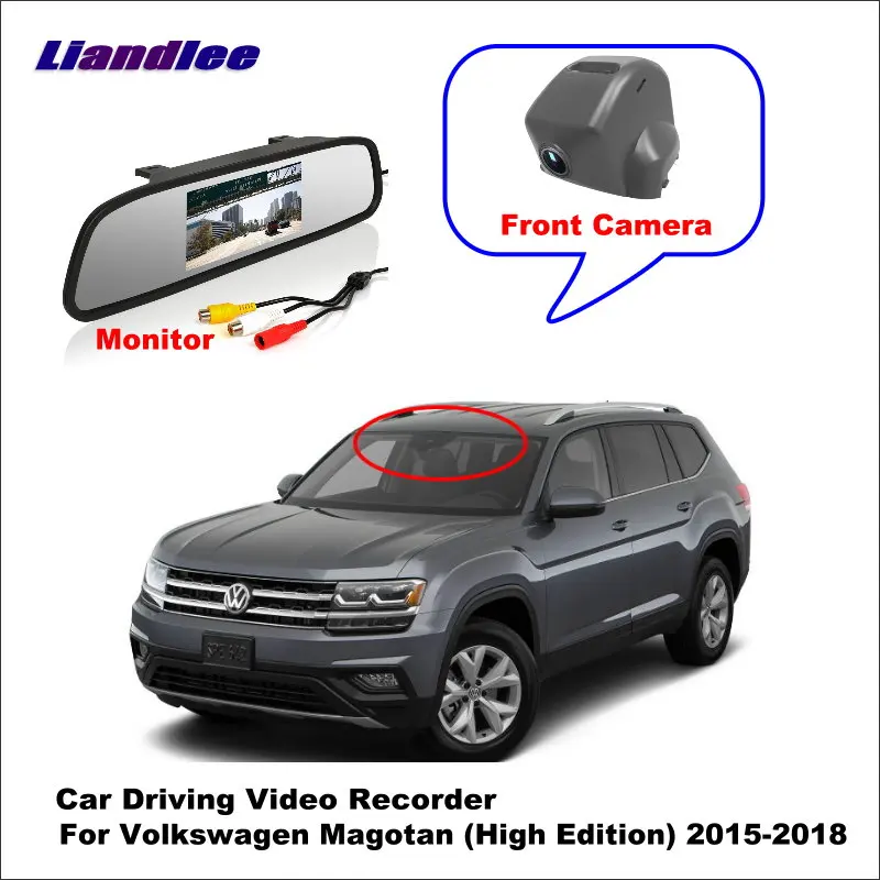 Автомобильный видеорегистратор Liandlee с Wi Fi камера для Volkswagen VW Magotan (высокое