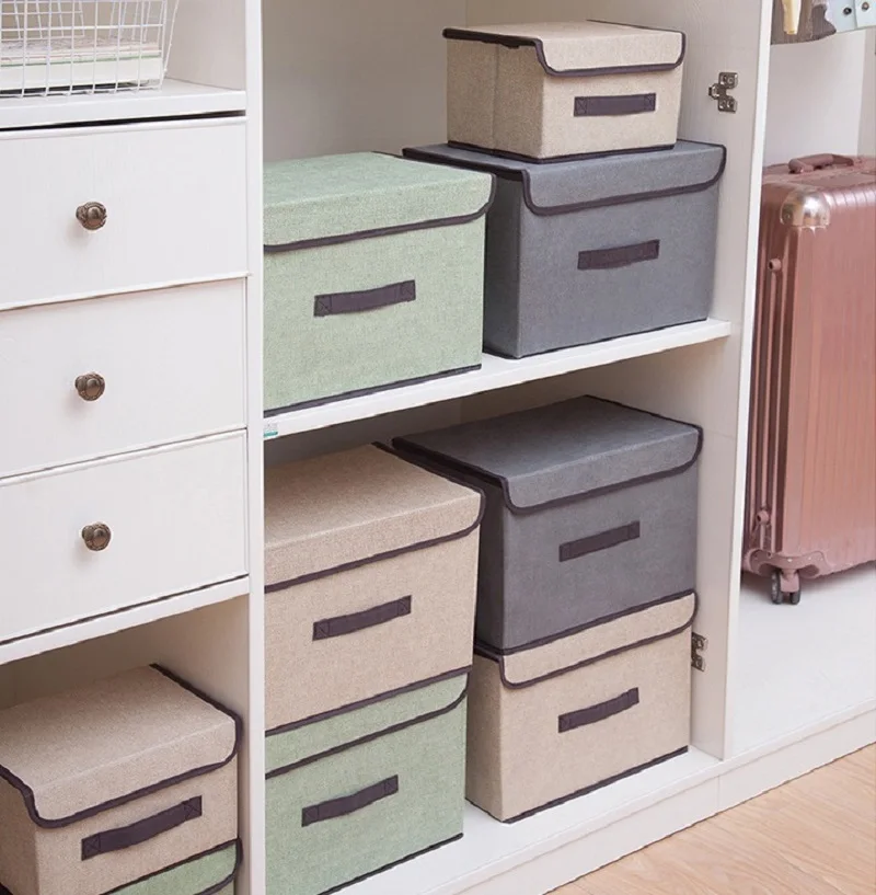 Складная коробка для хранения LOAAO домашняя органайзер ящики бюстгальтер нижнее