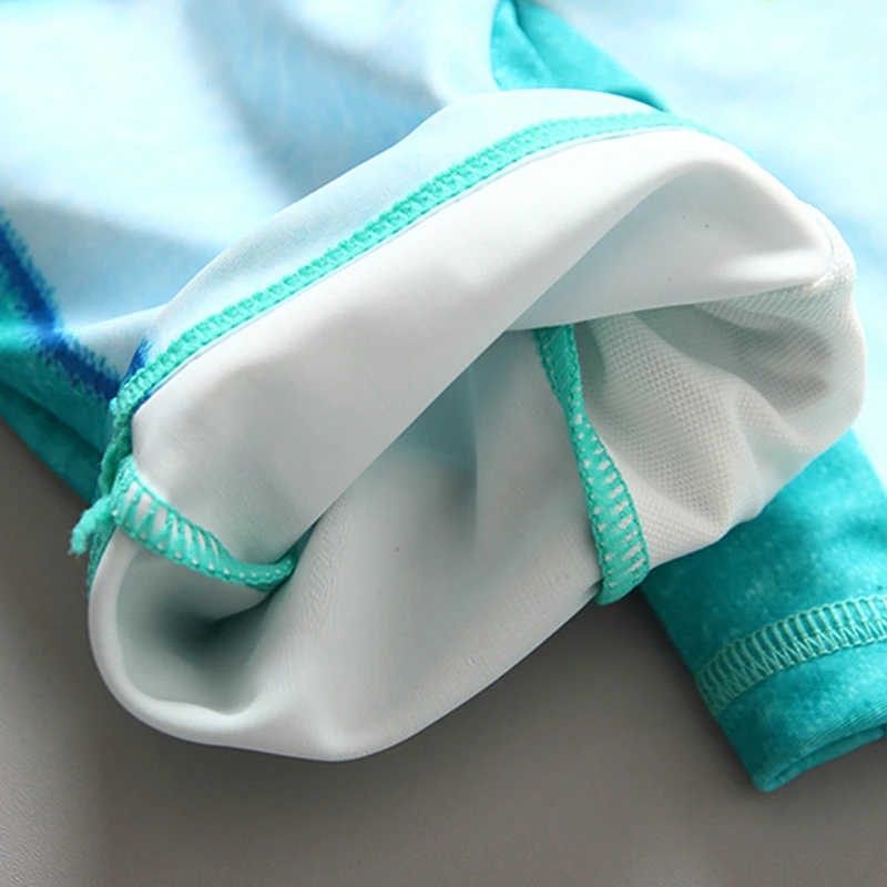 Купальный костюм для детей с принтом акулы цельная детская одежда купания шапкой