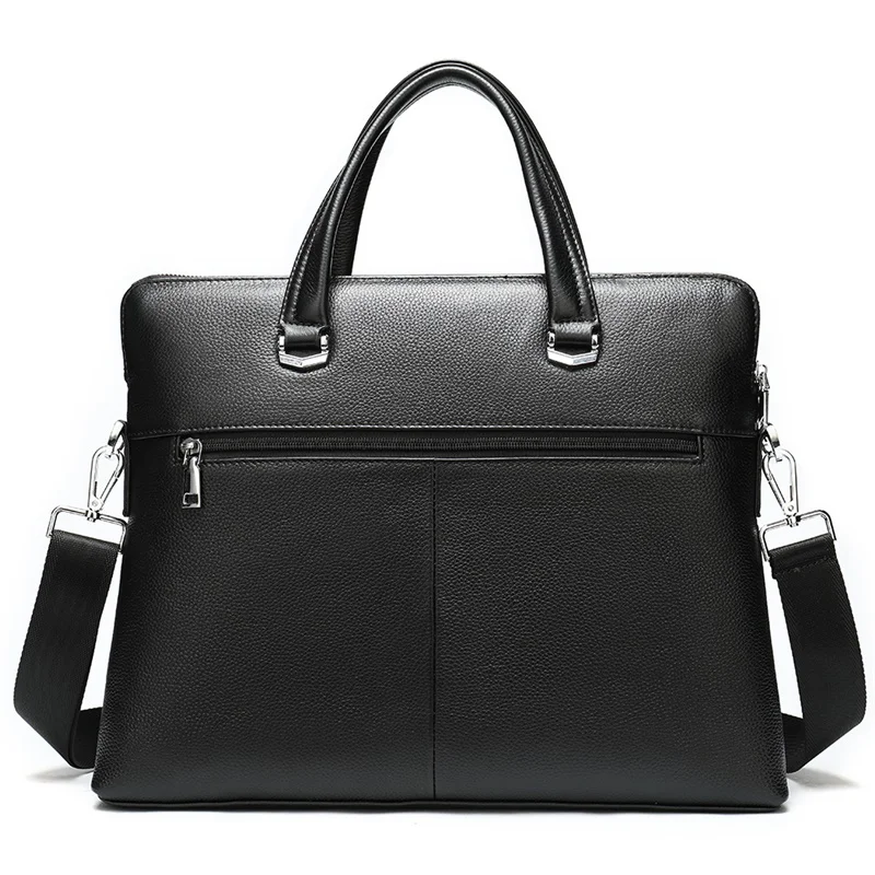 WESTAL Men's Bag Genuine Leather Shoulder Bags for Men Laptop Handbags Tote Male Messenger/Crossbody 8968 |