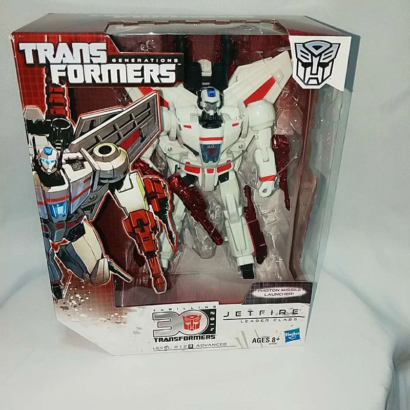 Трансформация 30-летия IDW классический 4,0 лидер Класс L G1 Jetfire Skyfir ПВХ фигурка Модель Детские куклы игрушки фигурные