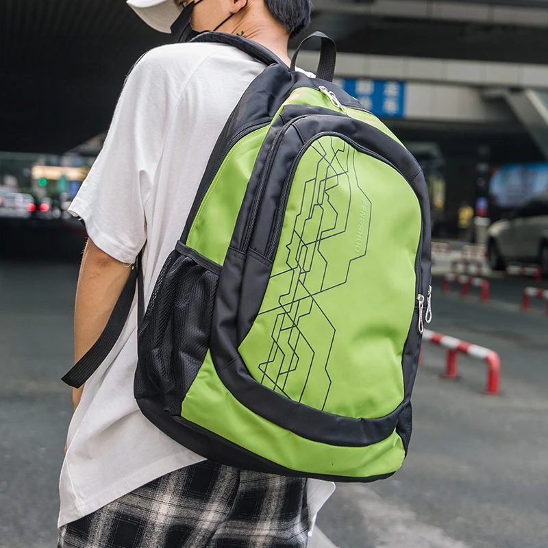 

Schoolbag men male fashion trend personality women backpack simple Japanese high school students backpack 2021 NEW