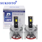 SUKIOTO Canbus автомобиля светодиодный лампы для передних фар 70 Вт D1S D2S D2R D3S D4S D4R D5S D8S Белый светодиодный авто фары заменить xenon HID балласт