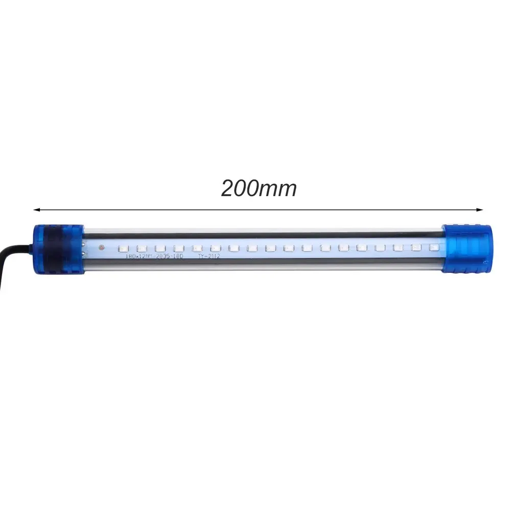 1 шт. аксессуары для аквариума погружная водонепроницаемая лампа с зажимом