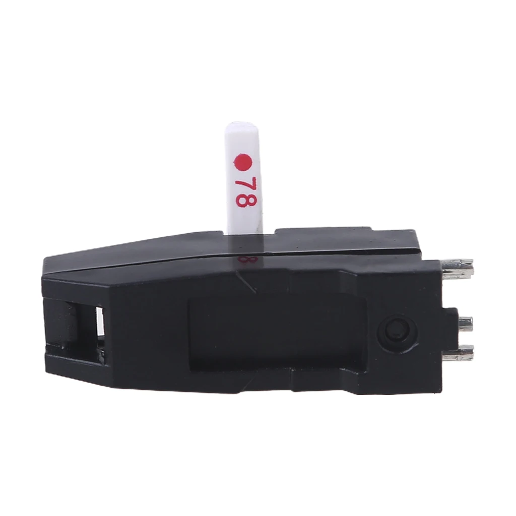 Игла для проигрывателя стилус двойной рубин и сапфир стерео иглы поворотный