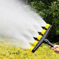 garden sprayer portable multi head adjustable garden sprinkler outdoor watering softening hose sprinkler sprinkler watering tool