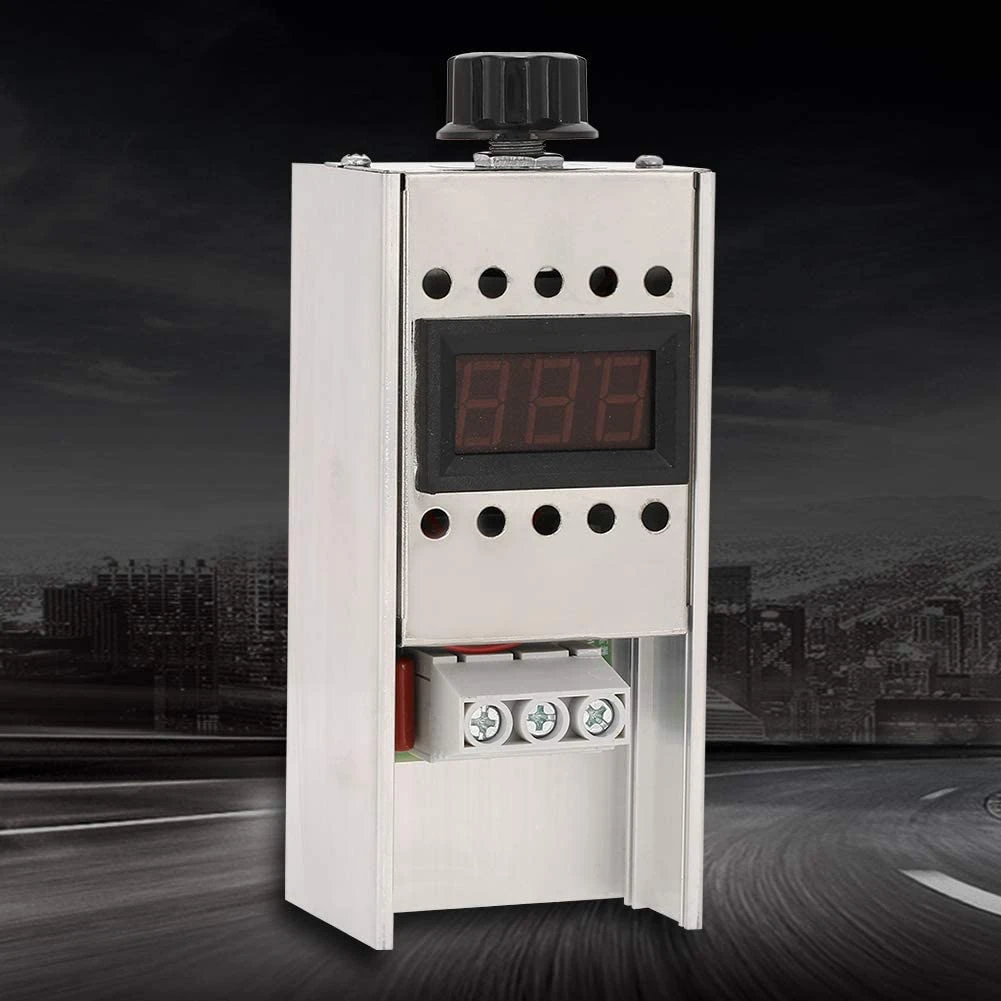 Регулятор напряжения 220 В 10000 Вт высокомощный Тиристор регулятор диммер с