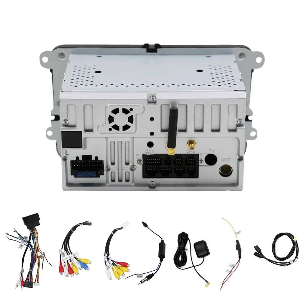 7 &quot2 Din 8 ядер Android 1 для VW SAGITAR PASSAT B6 JETTA GOLF Car Radio 2 + 32 ГБ Автомобильный