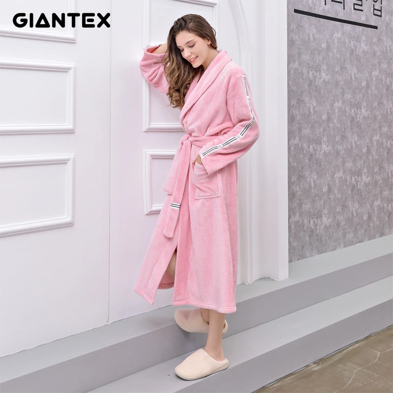 GIANTEX, женские банные полотенца для ванной, для взрослых, банный халат, халат, пижама, для тела, спа, банное платье