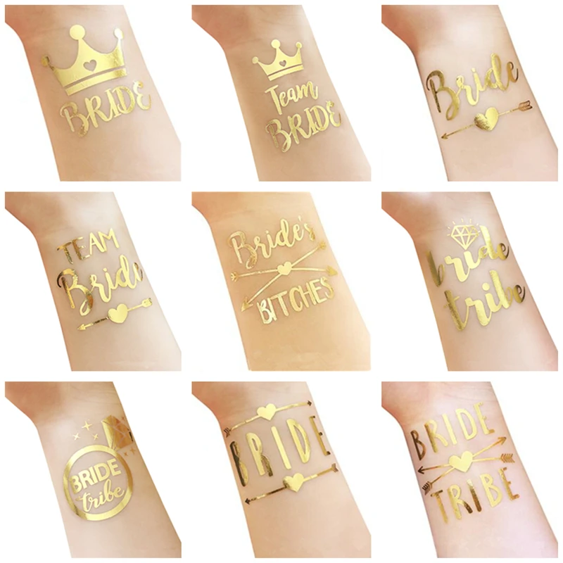 Свадебное украшение невесты атласный пояс свадебная вуаль девичник наклейки для