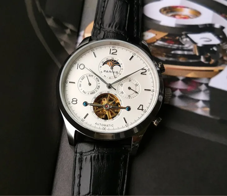 Часы мужские механические с автоподзаводом 43 мм|Мужские часы| |