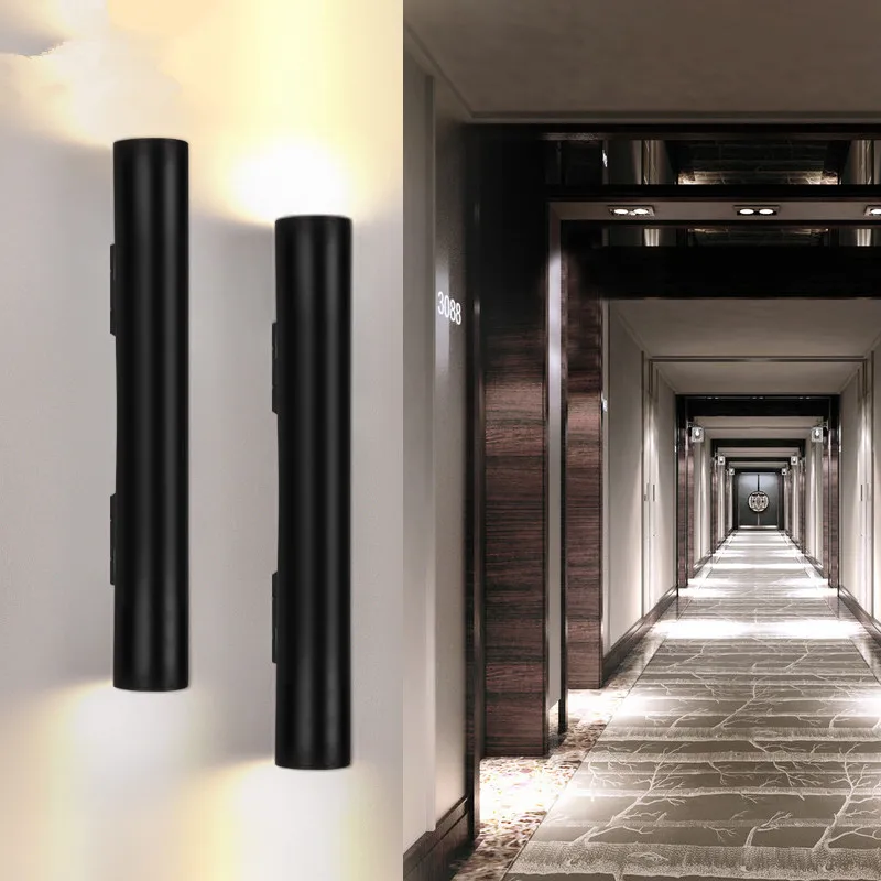 

Nordic art creative bedroom bedside led wall lamp retro industrial style corridor loft aisle study wall sconce lamp
