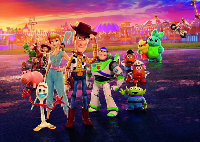 

Disney Toy Story Hu Di Buzz Lightyear birthday party background cloth living room bedroom layout photo photography background