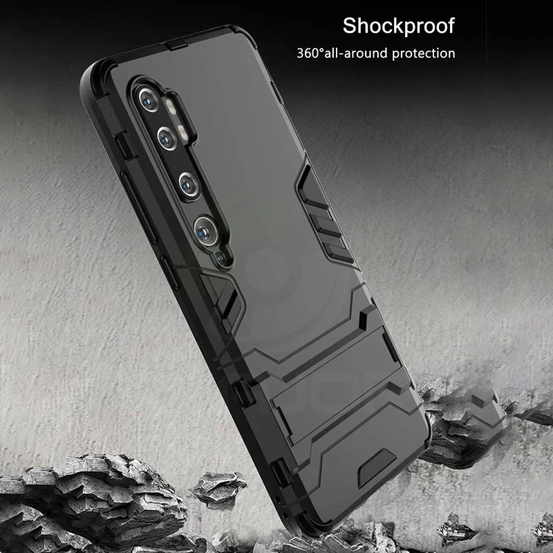 Чехол для Xiaomi Mi Note 10 Pro CC9 Pro Чехол Силиконовый армированный Жесткий Чехол-подставка чехол для телефона для Xiaomi Mi A3 A2 Lite чехол Fundas Shell
