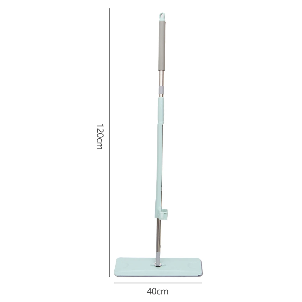 

Household Flat Squeeze Mop Hand-free Washing Flat Mop Automatic Spin Wooden Floor Cleaning Mop Home Microfiber Cleaning Pad