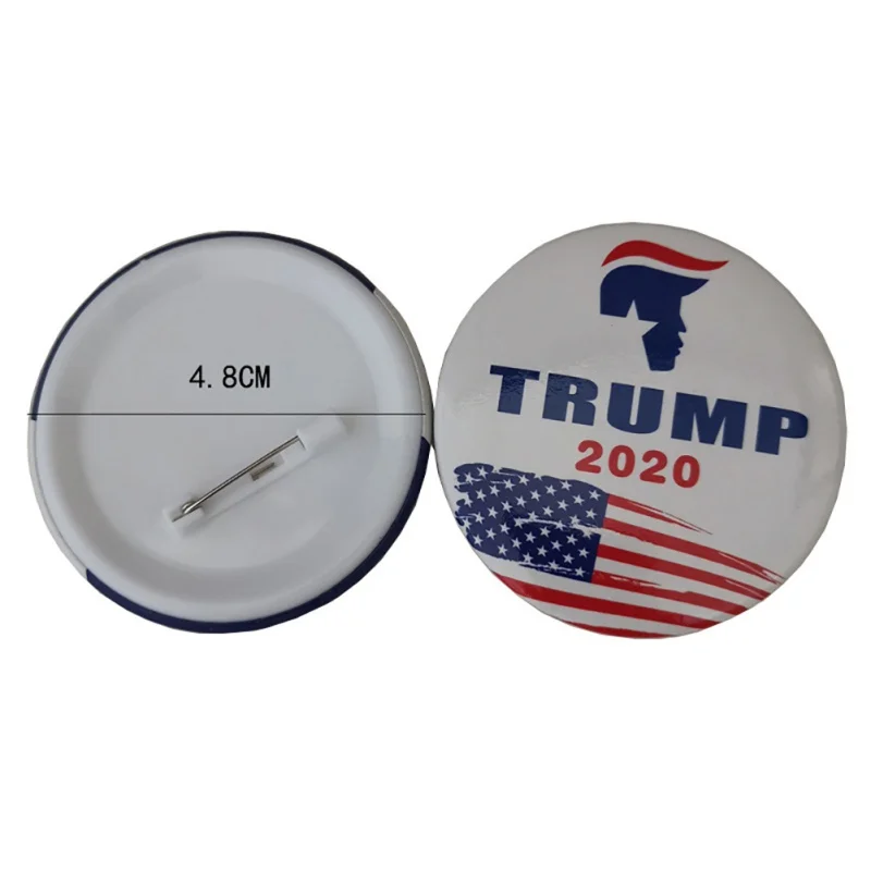 Броши Дональд Трамп 2020 политика на выбор булавке для проведения республиканской