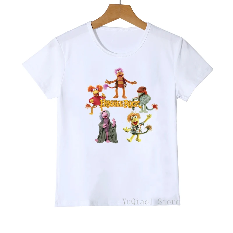 Camiseta con estampado de dibujos animados para ni&ntilde;os y ni&ntilde;as, ropa Harajuku Kawaii, camisetas de moda de verano-1