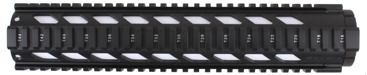 Векторная оптика предплечье бесплатно плавающий 12 ''Handguard Quad Picatinny Rails крепление системы резиновые чехлы