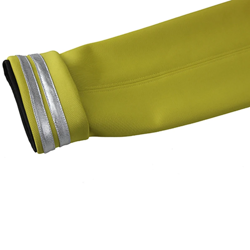 

Movie Star 3 Beyond Top Cosplay Costume Captain Kirk Uniform Fashion Yellow Shirt For Adult Men