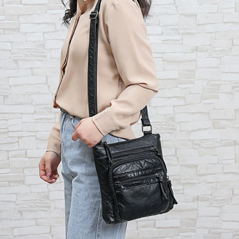 

ASDS-Ladies Wallet Multi-Layer Casual Shoulder Bag Women's Shoulder Women's