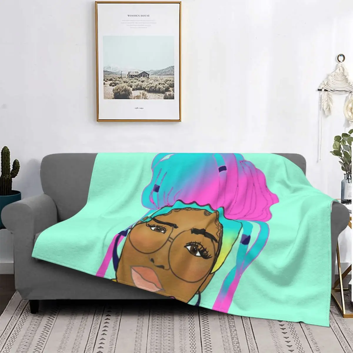 

Lovelocs Blanket Bedspread Bed Plaid Blankets Towel Beach Picnic Blanket Bedspread 220X240