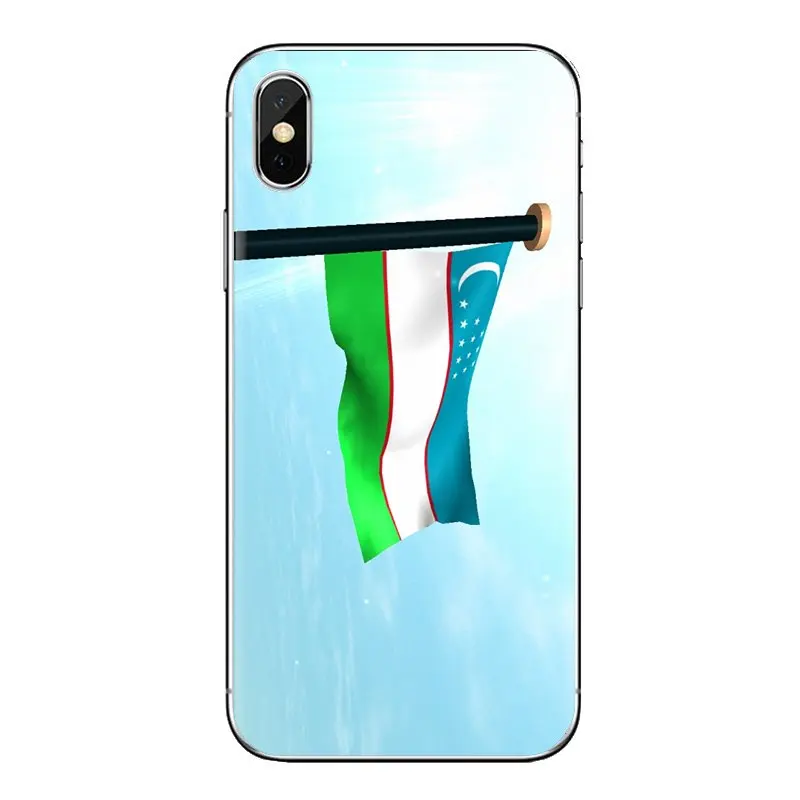 Mefans флаг Узбекистана рукой Корпус для samsung Galaxy S2 S3 S4 S5 мини S6 S7 край S8 S9 Plus Note 2 3 4 5 8