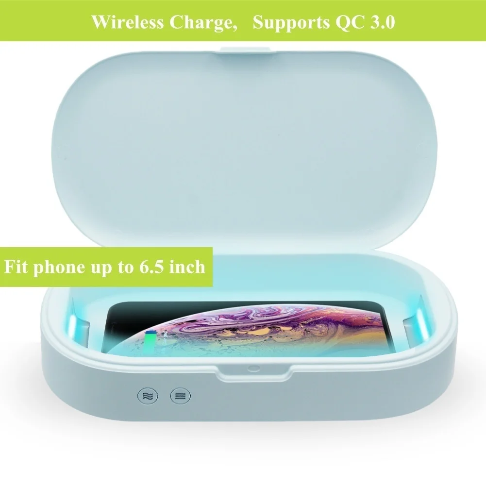 Сотовый телефон коробка для дезинфицирующих средств Быстрое беспроводное