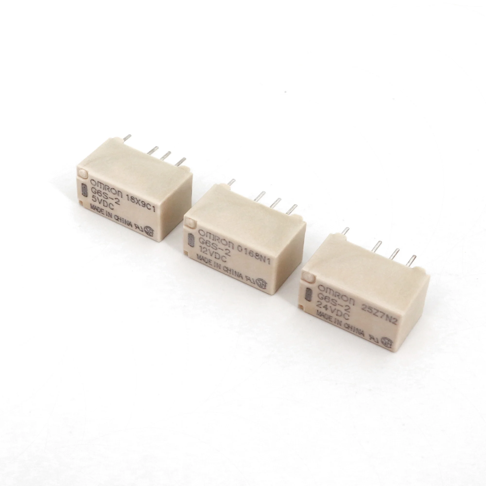 10 шт. OMRON G6S 2 DC5V/12V/24V печатного монтажа полюсный 8Pin DPDT мини реле|Реле| |