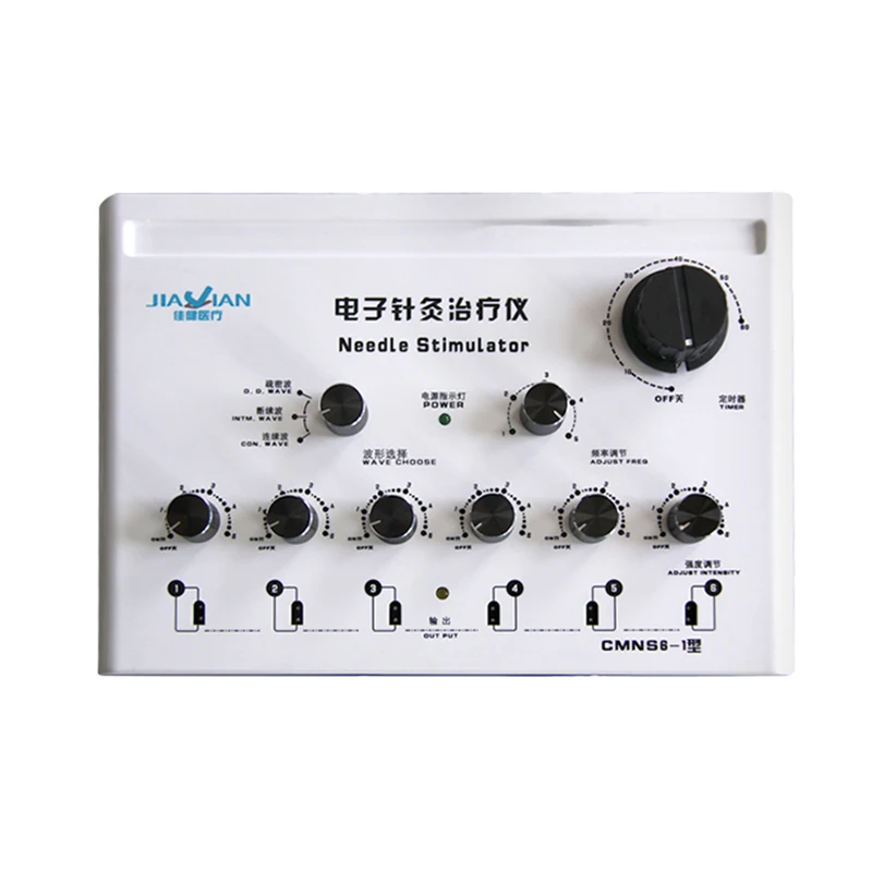 

CMNS6-1 Acupuncture Stimulator 6 Channels Outputs Care Health Electronic Stimulator CMNS6 1
