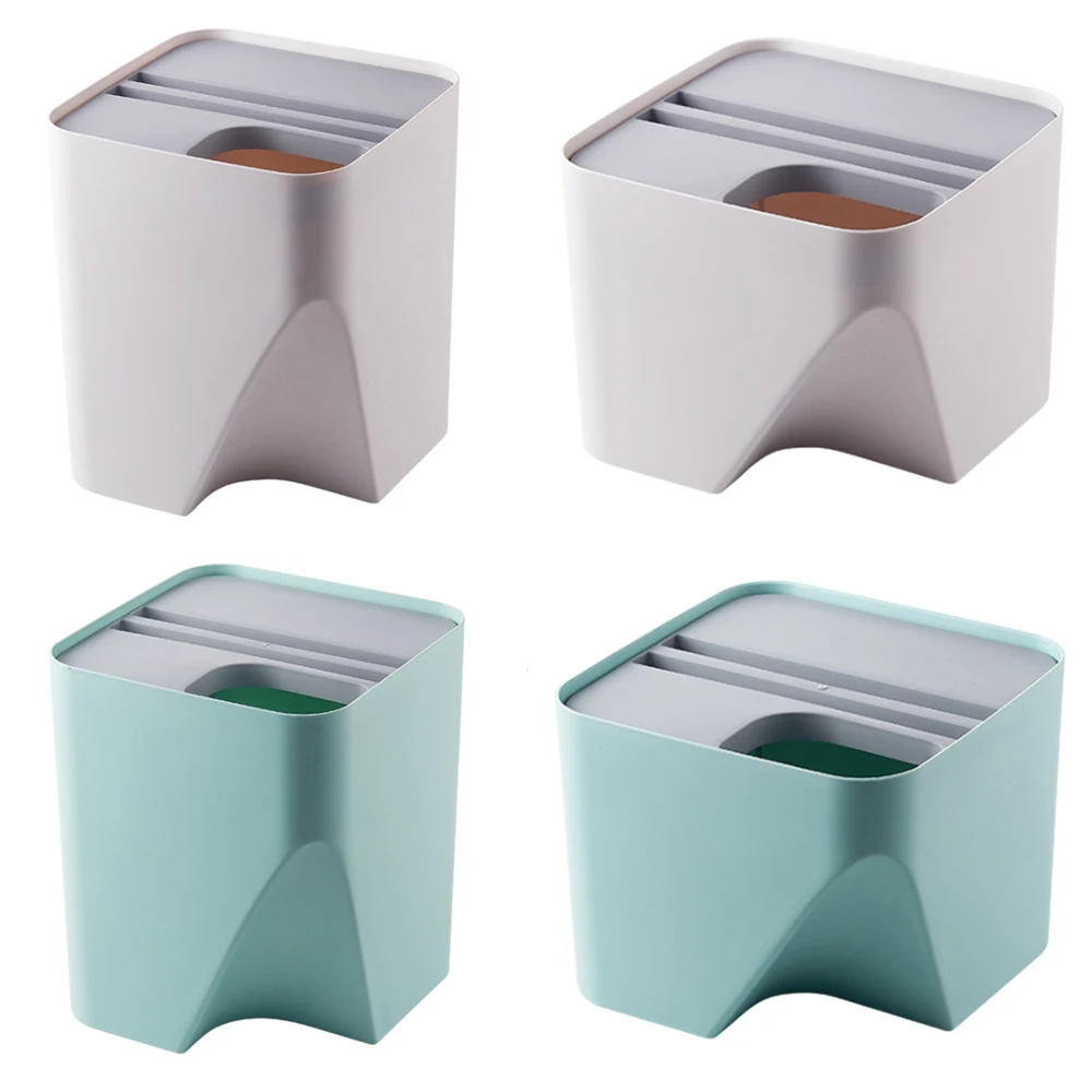 Кухонная корзина для мусора контейнер хранения многослойная сортировки сухого и