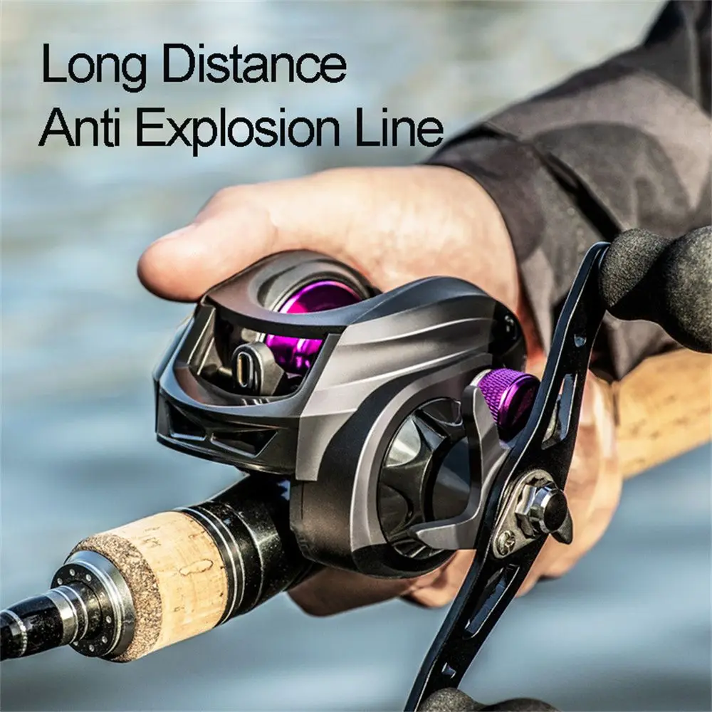 

Left/Right Hand Magnetic Brake Reel Drag Fish Wheels Angling Supplies Baitcasting Reels Luya Accessories Fishing Reel