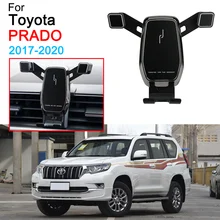 Car Phone Holder Air Vent Mount Clip Clamp Mobile Phone Holder For toyota prado Accessories 2017 2018 2019 2020