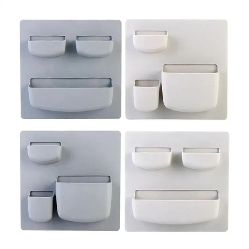 Пластиковая самоклеящаяся кухонная стойка для хранения в холодильнике