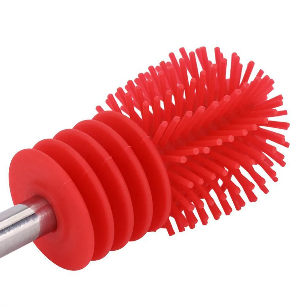 Щетка для чистки бутылок щетка чашек силиконовый кухонный очиститель мытья