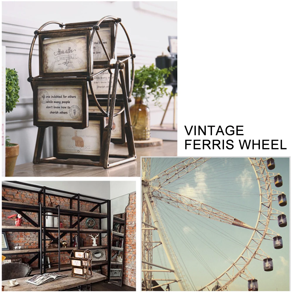 5 дюймов Комбинации орнамент постоянного изображение Семья фотоаппарата рама в