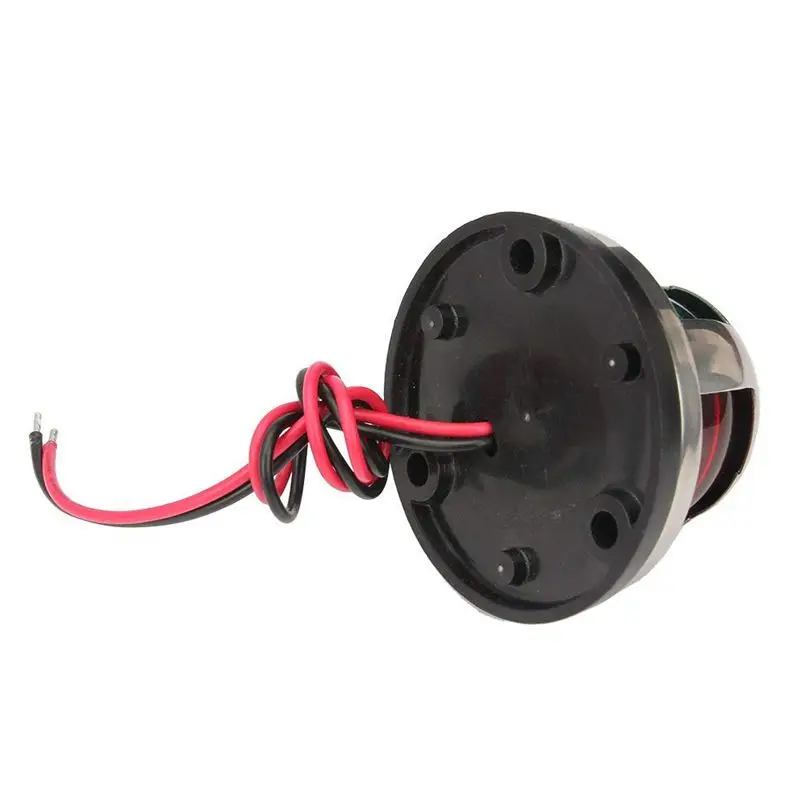 Лодочный сигнальный светильник ing 2 в 1 зеленый и красный из нержавеющей стали