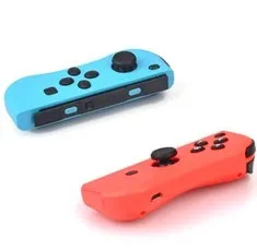 Bluetooth беспроводной Pro игровой коврик контроллер геймпад джойстик Джойстик Joy-Con(L/R) для Nintendo переключатель NS игровая консоль с кабелем type C - Цвет: Blue-Red