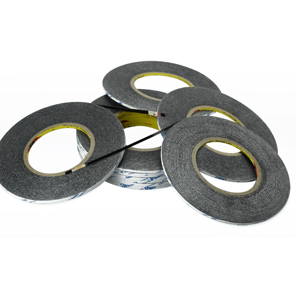 mobile phone repair double side tape black 3m sticker double side adhesive tape fix for cellphone touch screen lcd 50meters free global shipping