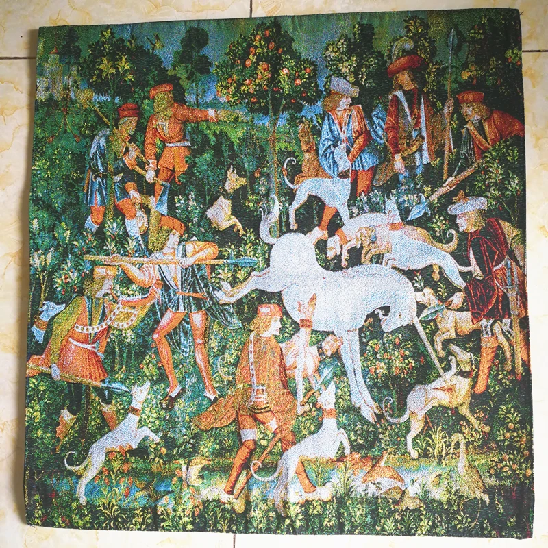 Бельгийский гобелен новый жаккардовый средневековой классической подвесной