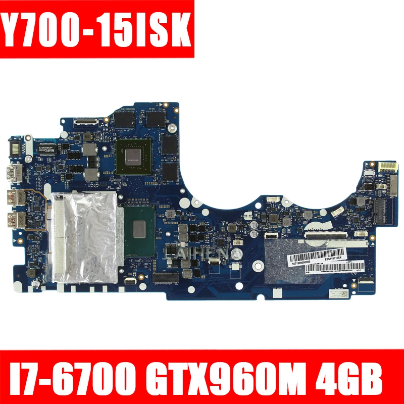 NM A541 материнская плата для lenovo Ideapad Y700 15ISK 15 BY511 ноутбука I7 6700 GTX960M 4 Гб