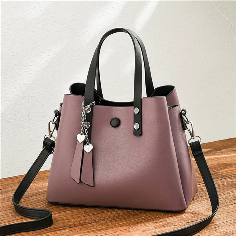 

Fashion New Casual Crossbody Bags For Women Simple Shoulder Bag Ladies Designer Handbags PU Leather Messenger Bag