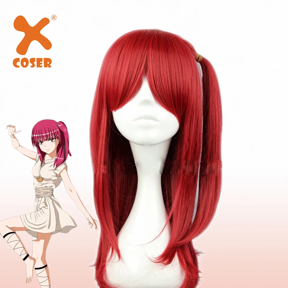 XCOSER Аниме: Magi The Labyrinth of Magic Morgiana косплей парик Hign температура волокна головные
