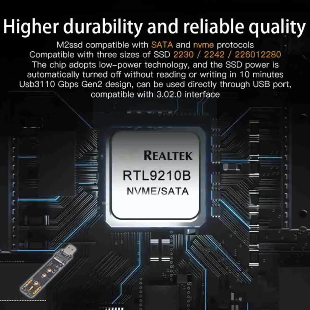 

Адаптер Карточка SSD M2 к USB адаптер M.2 к USB аксессуары адаптер SSD карточка SSD SATA компьютерный ключ NGFF M.2 Адаптер B протоco K8P6