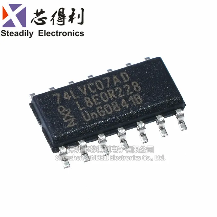 10 шт./лот совершенно новый и оригинальный 74lvc07ad Sop-14 буферный логический чип IC