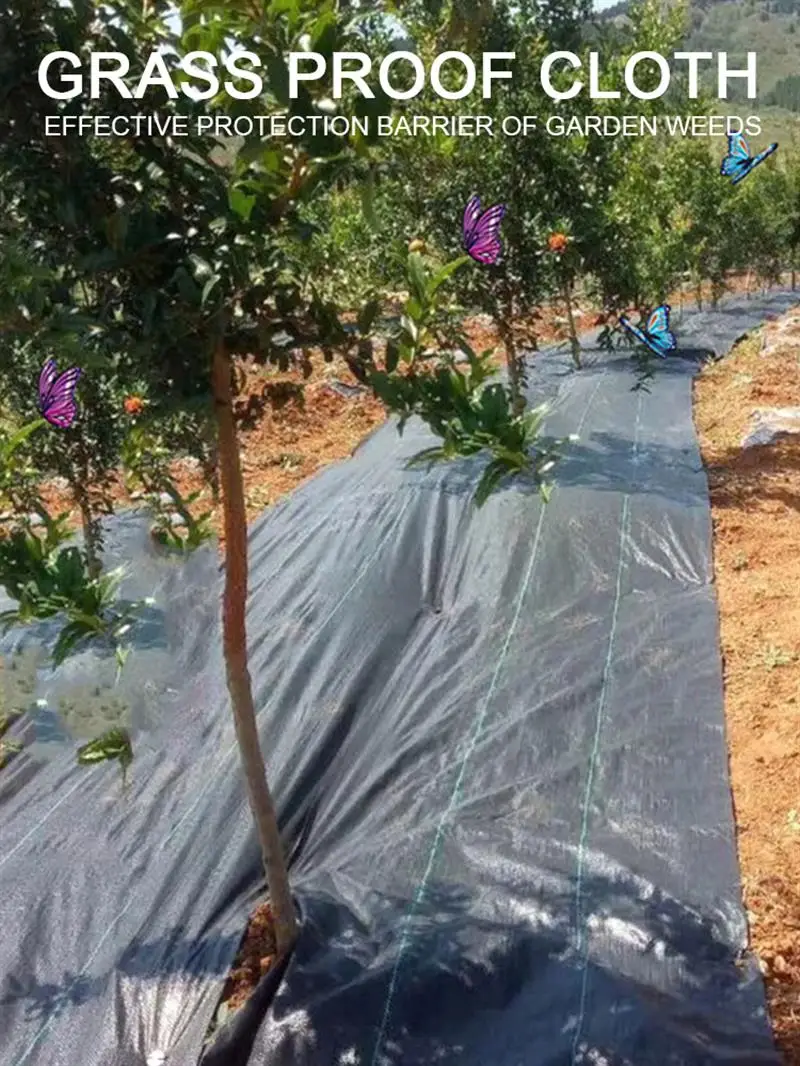 Сельскохозяйственная ткань против травы ориентированный на ферму Барьерный