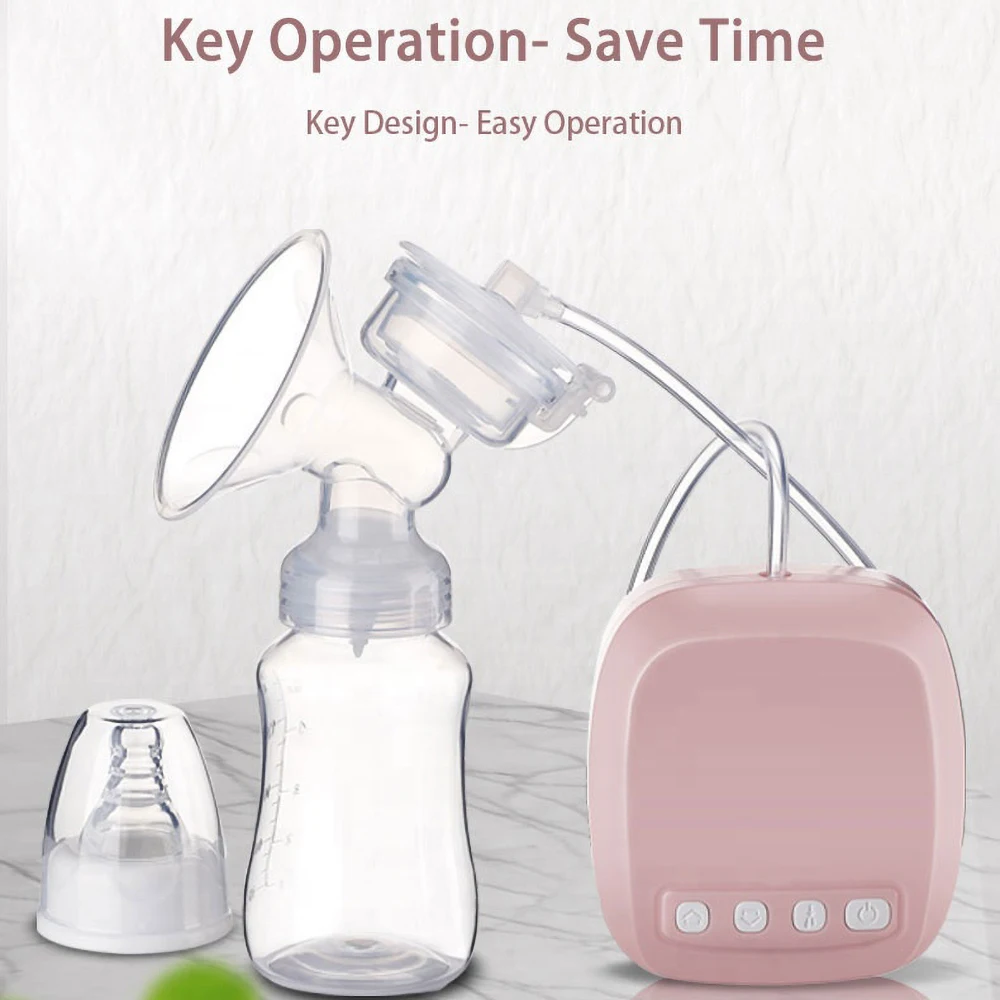 Electric Breast Pumps Bilateral With Milk Bottle USB Charging BPA Free Powerful Breast Feeding Milk Suckers Baby Breastfeeding