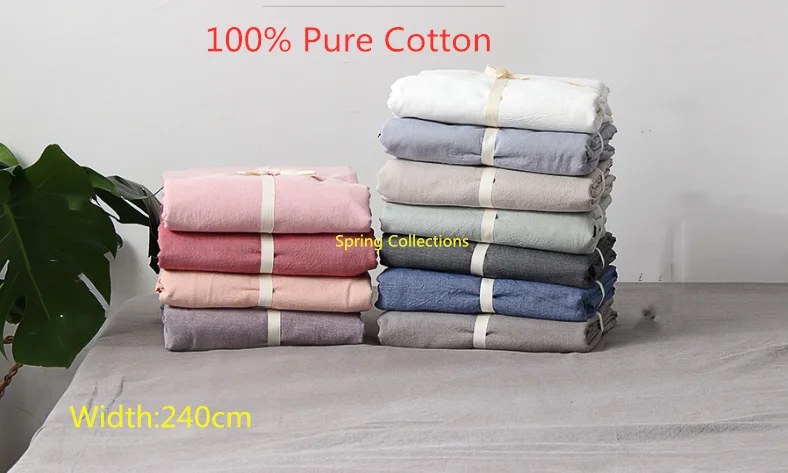 Ткань хлопковая для простыней и пододеяльников 11 цветов ширина 100% см|Ткань| |